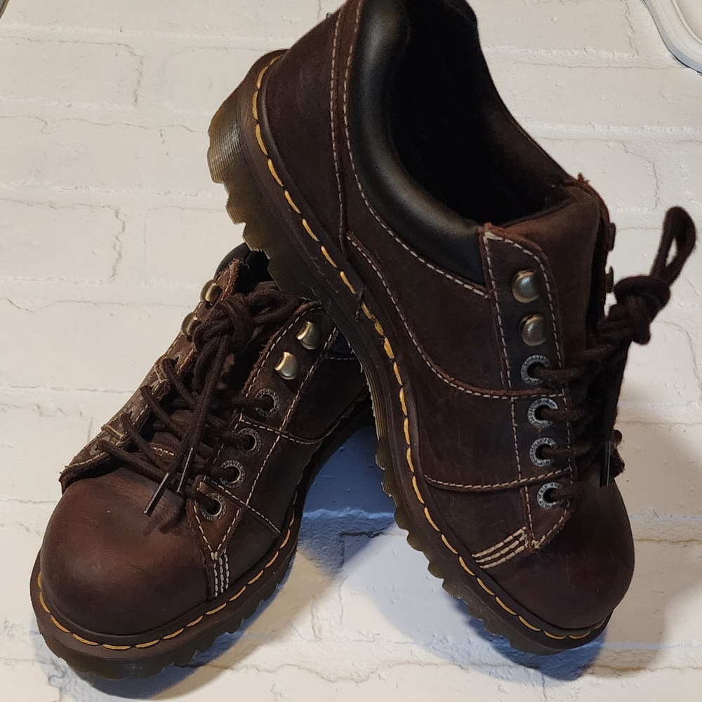 Dr. Martens "Mellows" brown